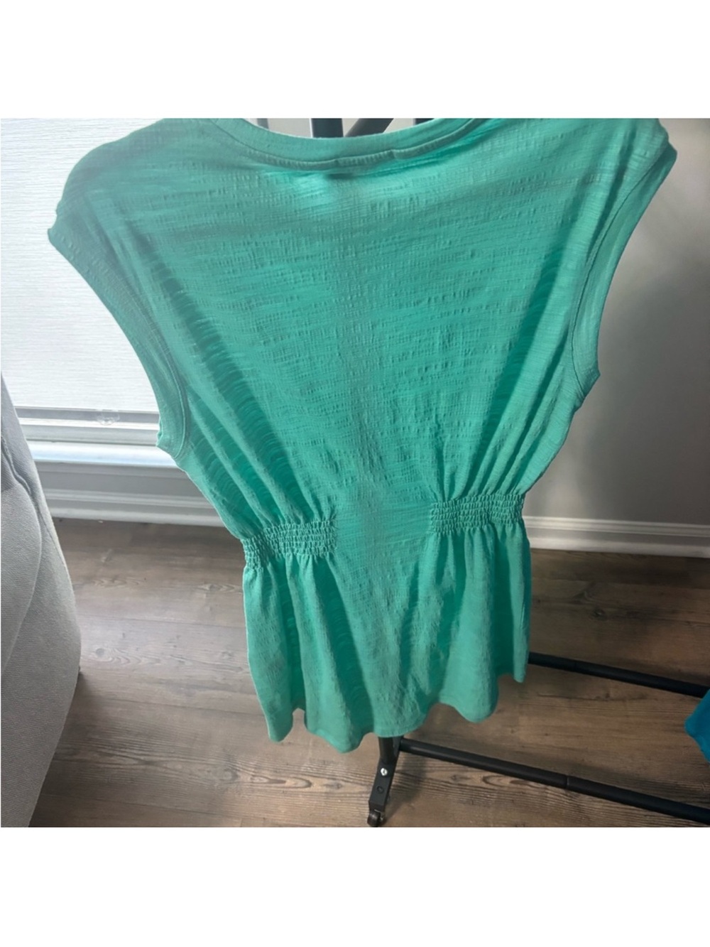 Z Supply Rowan Mint Green Sleeveless Peplum Dress